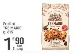 Supermercati Dok Frollini TRE MARIE offerta