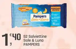 Supermercati Dok Salviettine Sole & Luna PAMPERS offerta