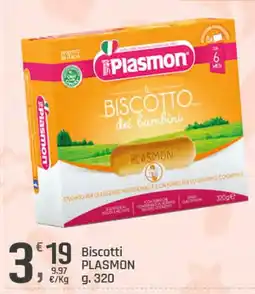 Supermercati Dok Biscotti PLASMON offerta