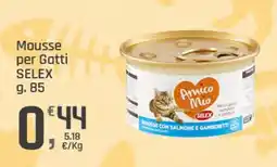 Supermercati Dok Mousse per Gatti SELEX offerta