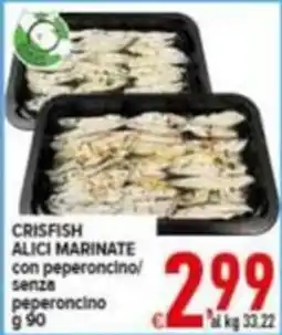 Iper Triscount CRISFISH ALICI MARINATE offerta