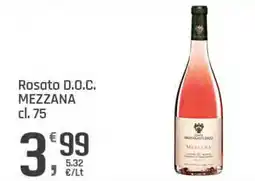 Supermercati Dok Rosato d.o.c. mezzana offerta
