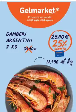Gelmarket Gamberi Argentini offerta