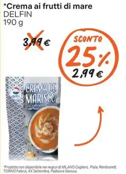 Gelmarket Crema ai frutti di mare DELFIN offerta