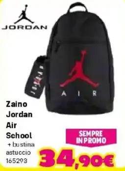 Orizzonte Zaino Jordan Air School offerta