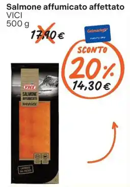 Gelmarket Salmone affumicato affettato VICI offerta