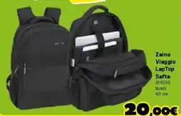 Orizzonte Zaino Viaggio LapTop Safta offerta