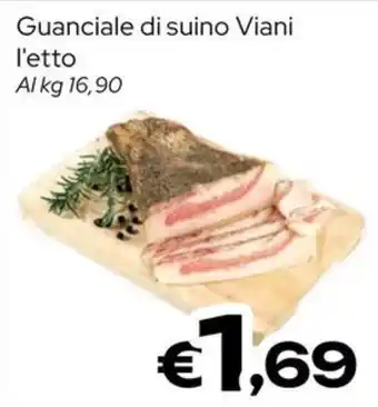 MAX Supermercati Guanciale di suino Viani offerta