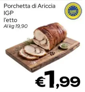 MAX Supermercati Porchetta di Ariccia IGP offerta