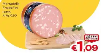 MAX Supermercati Mortadella Emilia Fini offerta