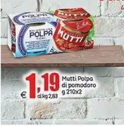 Elite Mutti Polpa di pomodoro offerta