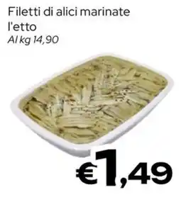 MAX Supermercati Filetti di alici marinate offerta