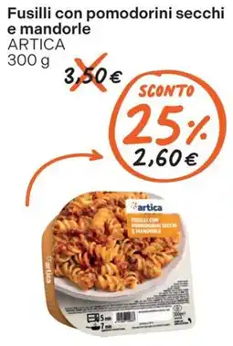 Gelmarket Fusilli con pomodorini secchi e mandorle ARTICA offerta