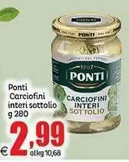 Elite Ponti Carciofini interi sottolio offerta