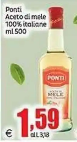 Elite Ponti Aceto di mele offerta