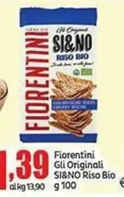 Elite Fiorentini Gli Originali SI&NO Riso Bio offerta