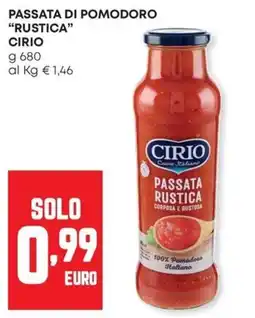 Panorama Passata di pomodoro Rustica Cirio offerta