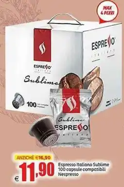 Elite Espresso Italiano Sublime offerta