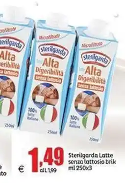 Elite Sterilgarda Latte senza lattosio offerta