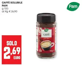 Panorama Caffè solubile Pam offerta