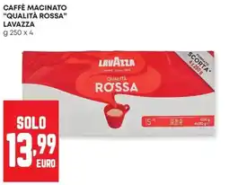 Panorama Caffè macinato Qualità Rossa Lavazza offerta