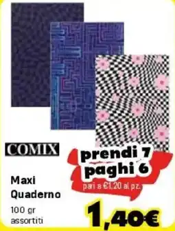 Orizzonte COMIX Maxi Quaderno offerta