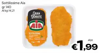 MAX Supermercati Sottilissime Aia offerta