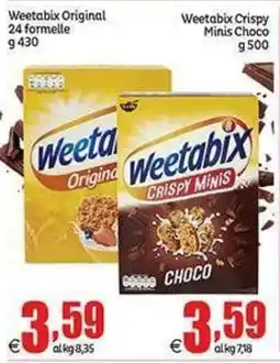 Elite Weetabix Crispy Minis Choco offerta