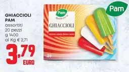 Panorama Ghiaccioli Pam offerta