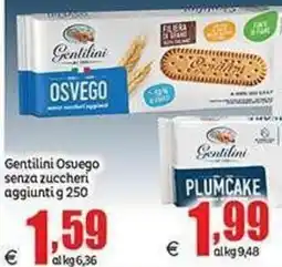 Elite Gentilini Osvego senza zuccheri aggiunti offerta