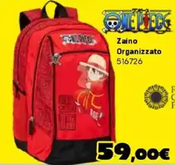 Orizzonte Zaino Organizzato ONE PIECE offerta