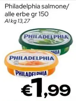 MAX Supermercati Philadelphia salmone/alle erbe offerta