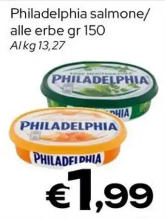 MAX Supermercati Philadelphia salmone/alle erbe offerta