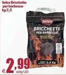 Elite Selex Bricchette per barbecue offerta