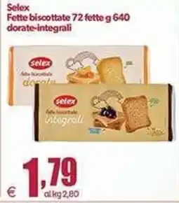 Elite Selex Fette biscottate offerta