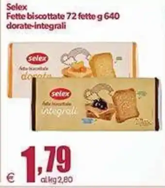 Elite Selex Fette biscottate offerta