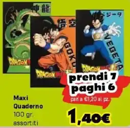 Orizzonte Maxi Quaderno offerta