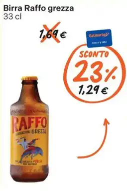 Gelmarket Birra Raffo grezza offerta