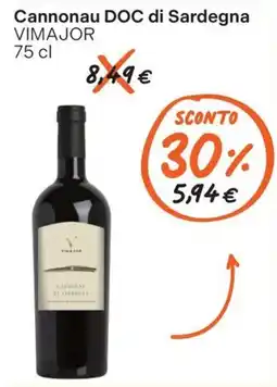Gelmarket Cannonau DOC di Sardegna VIMAJOR offerta