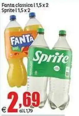 Elite Fanta classica Sprite offerta