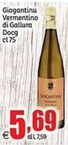 Elite Giofantinu Vermentino di Gallura Docg offerta
