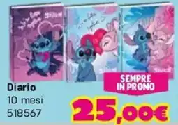 Orizzonte Diario Stitch offerta