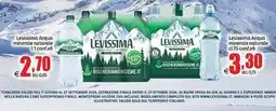 Elite Levissima Acqua minerale naturale offerta