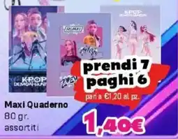 Orizzonte Maxi Quaderno offerta