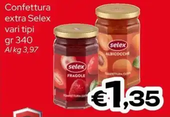 MAX Supermercati Confettura extra Selex offerta