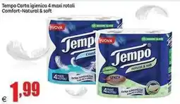 Elite Tempo Carta igienica Comfort-Natural & soft offerta