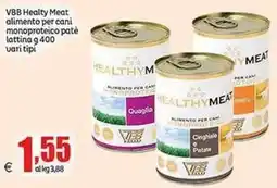 Elite VBB Healty Meat alimento per cani monoproteico patè lattina offerta