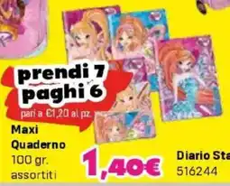 Orizzonte Maxi Quaderno offerta