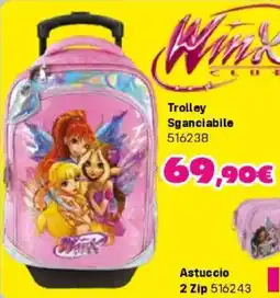 Orizzonte Trolley Sganciabile Winx Club offerta