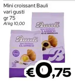MAX Supermercati Mini croissant Bauli offerta